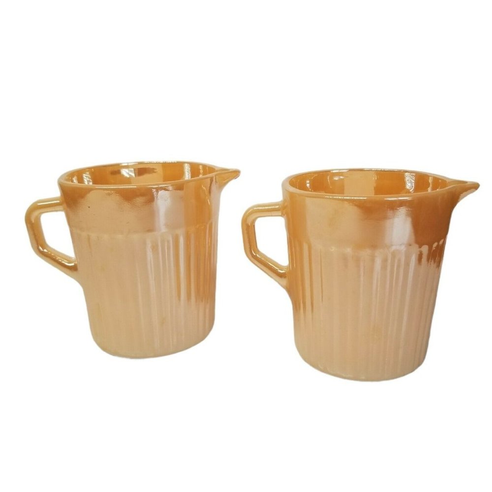 Vintage Fire King Anchor Hocking Royal Peach MCM
